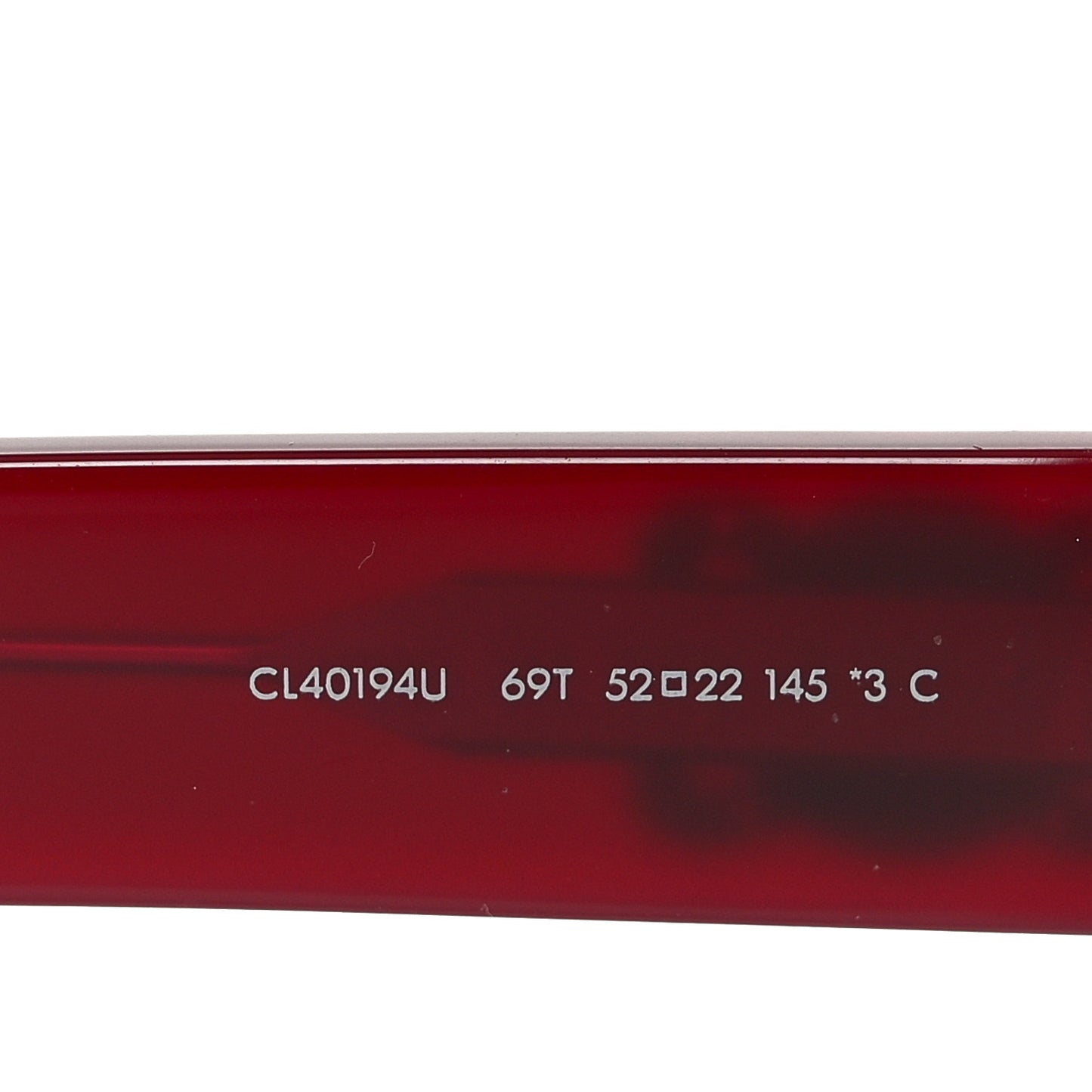 Acetate Triomphe 01 Sunglasses CL 40194U Milky Burgundy