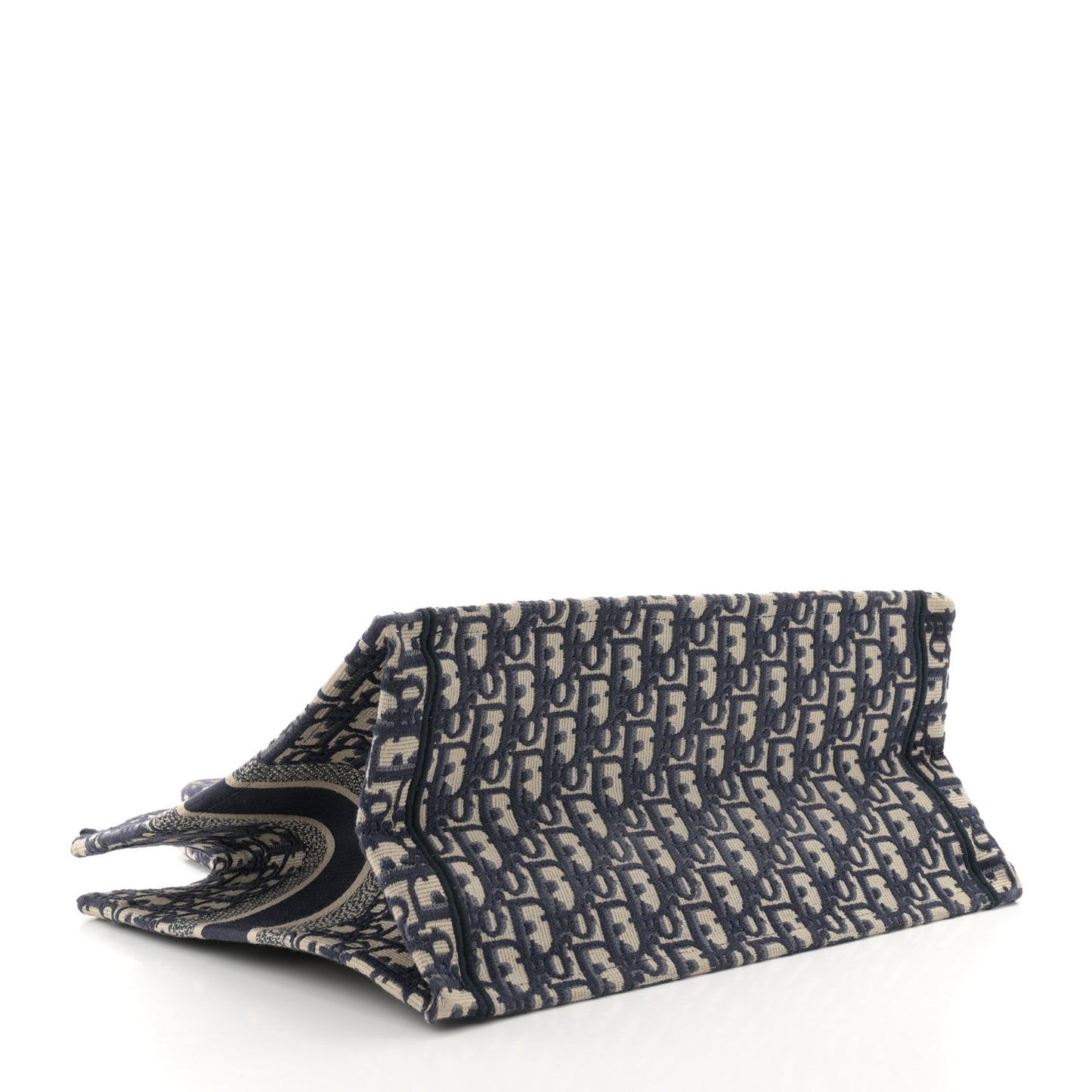 Oblique Medium Book Tote Blue Multicolor