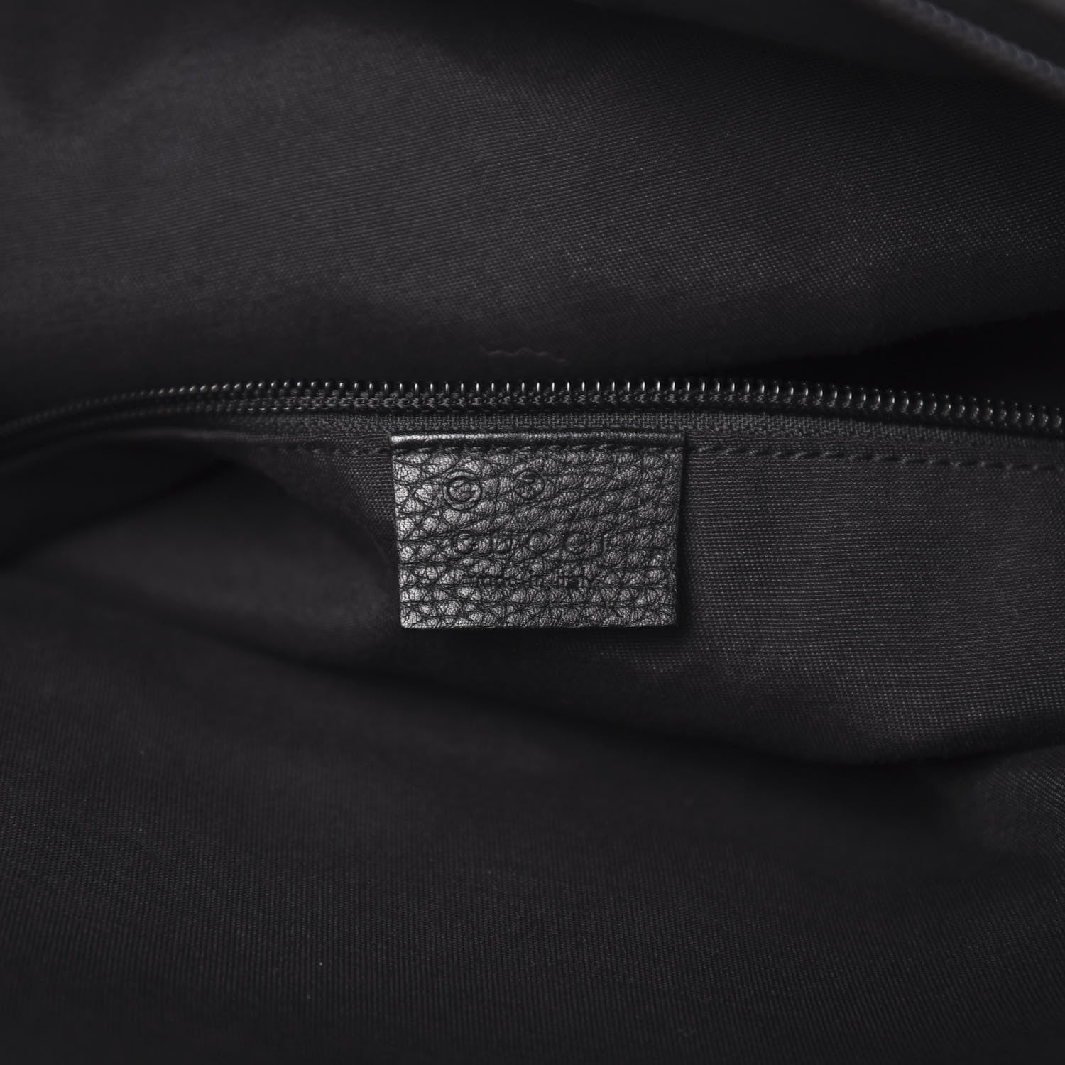 Gucci Nylon Monogram Medium Backpack Black 5 of 13