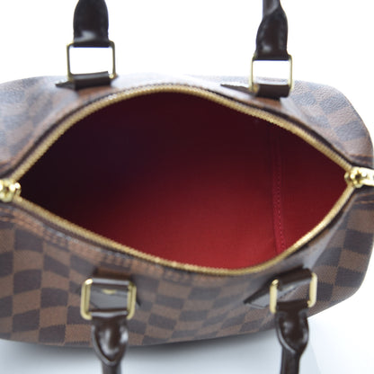 Louis Vuitton Damier Ebene Speedy Bandouliere 25 5 of 11