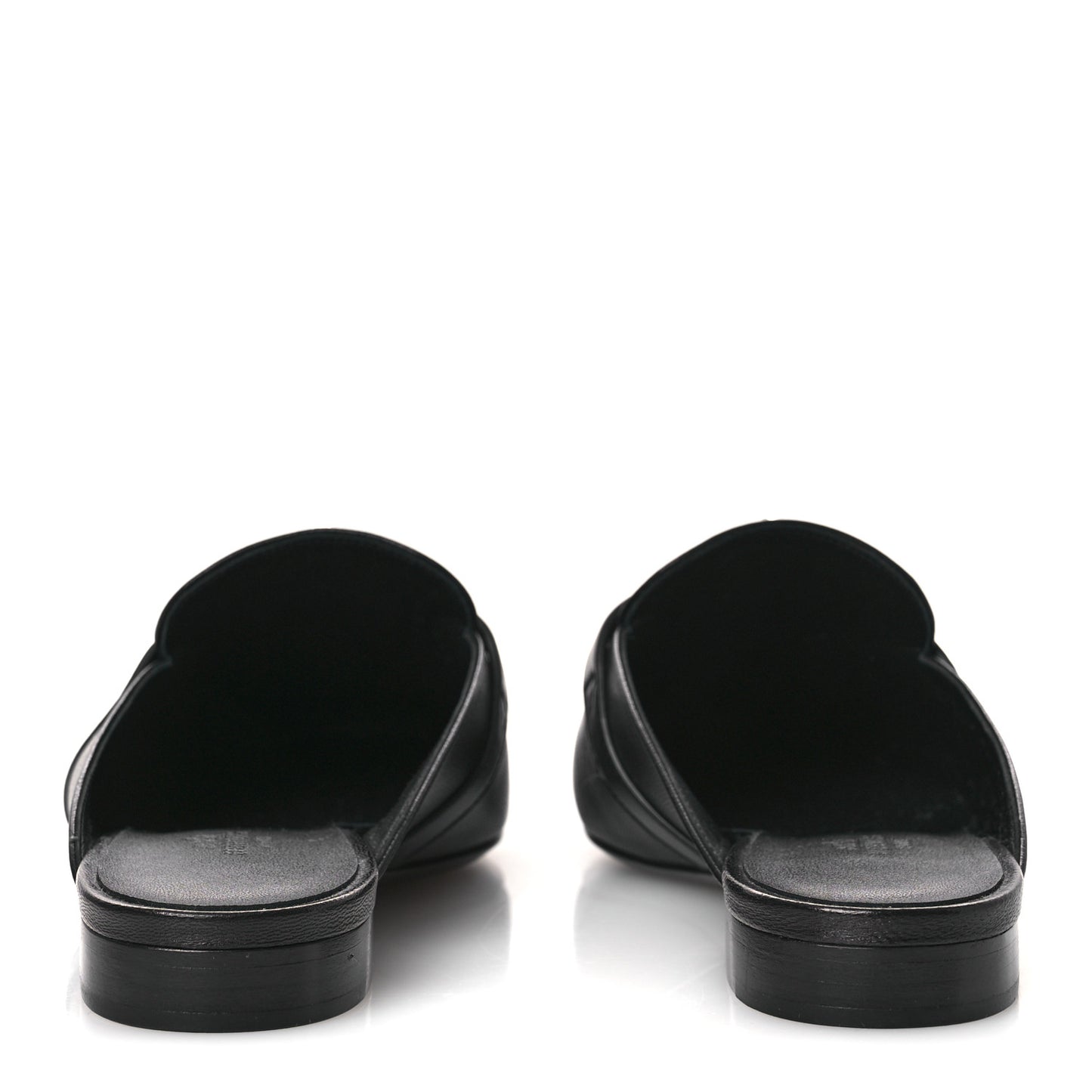 Goatskin Oz Mules 37.5 Black