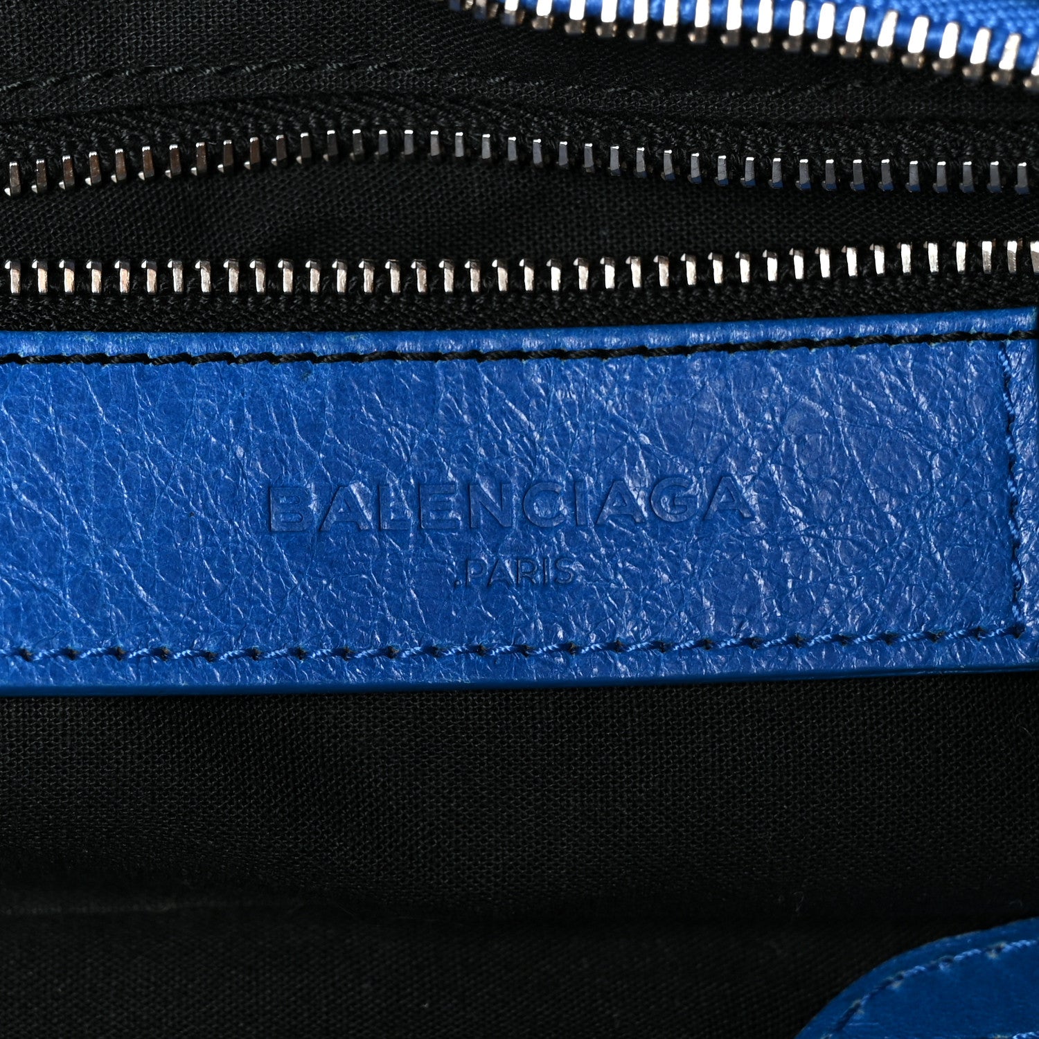 Balenciaga Agneau Giant 12 Silver Hardware City Bleu Lazuli 7 of 13