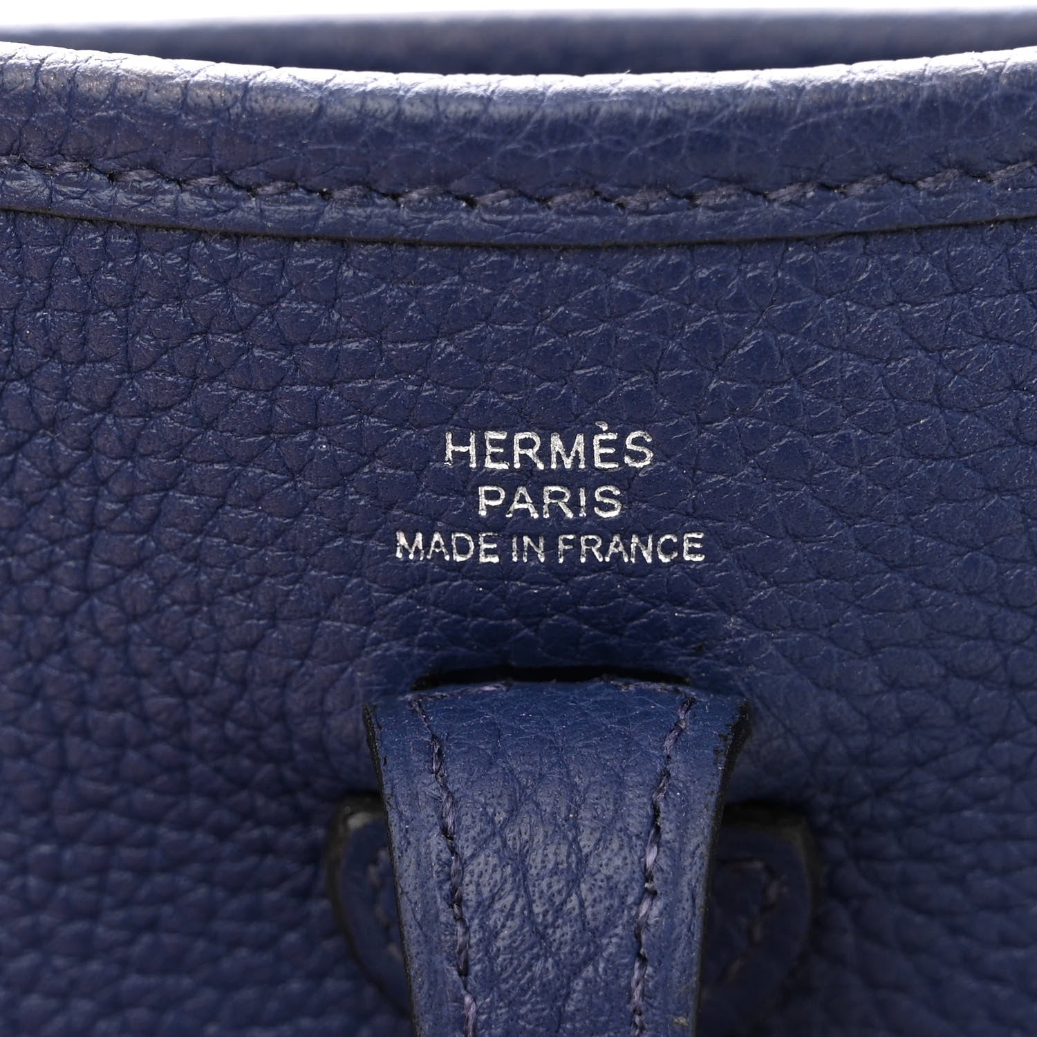 Hermes Taurillon Maurice Amazone Evelyne TPM Bleu Saphir Blue Indigo 6 of 11