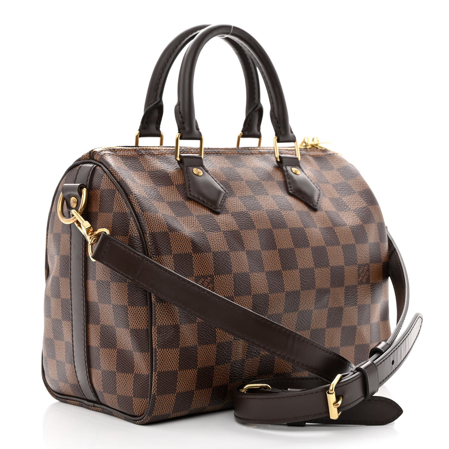 Damier Ebene Speedy Bandouliere 25