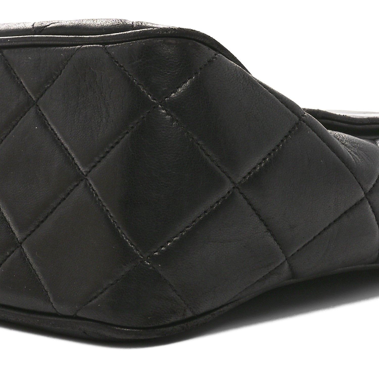 Chanel Lambskin Quilted Medium Square Flap Bag Black 10 of 11