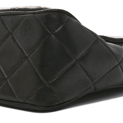 Chanel Lambskin Quilted Medium Square Flap Bag Black 10 of 11