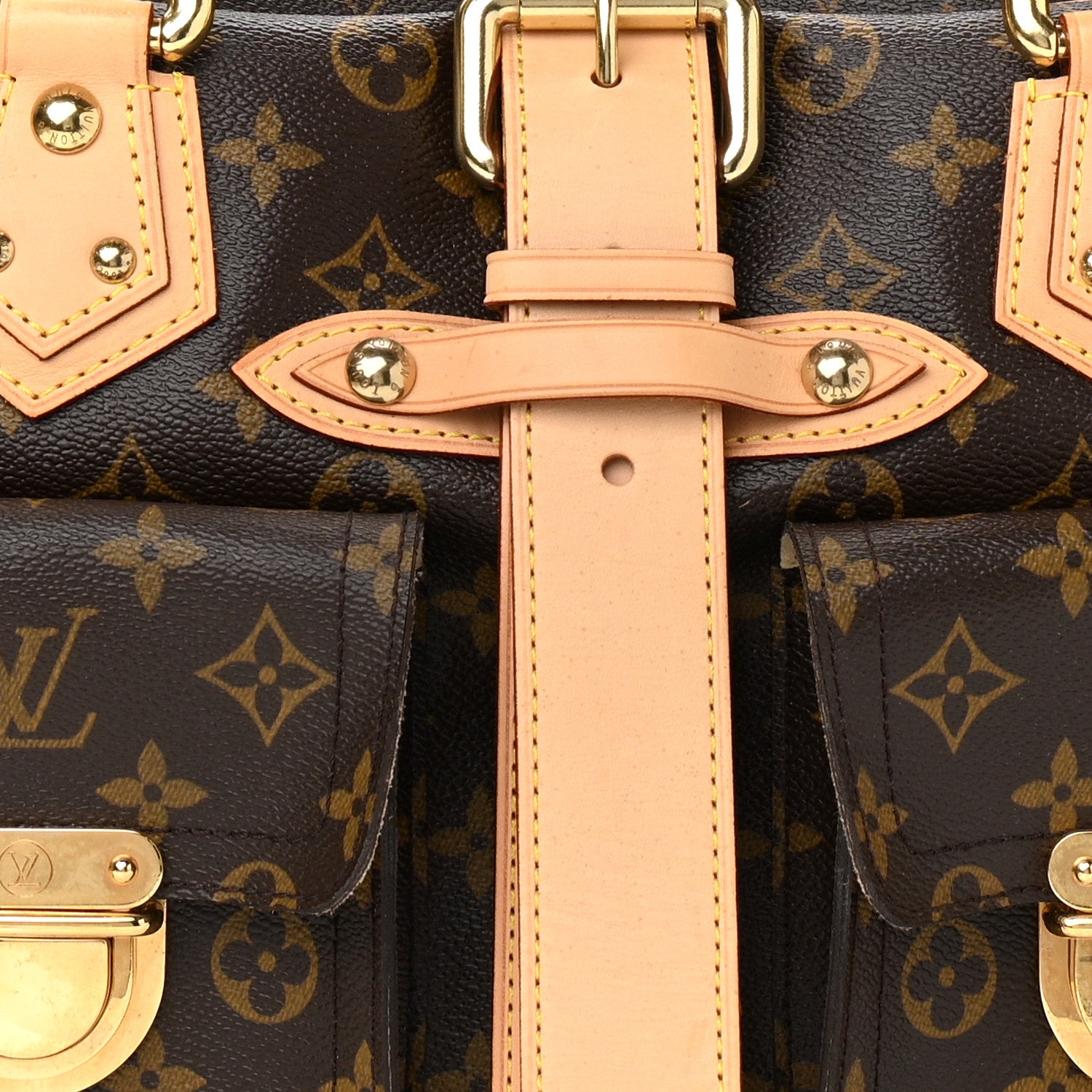 Louis Vuitton Monogram Manhattan GM 8 of 14