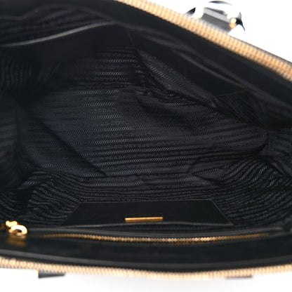 Prada Saffiano Medium Galleria Double Zip Tote Black 6 of 11