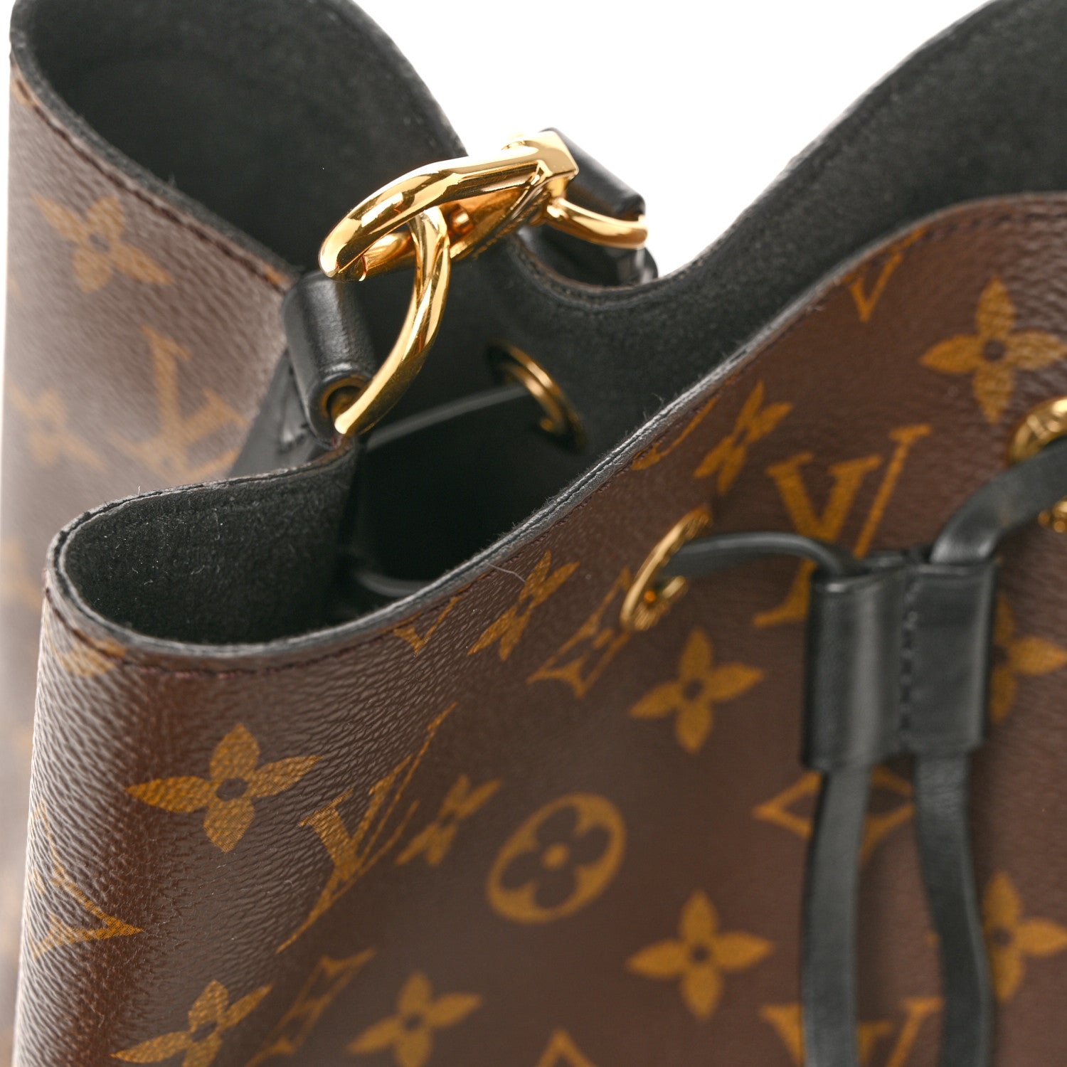 Louis Vuitton Monogram Neonoe MM Black 23 of 25