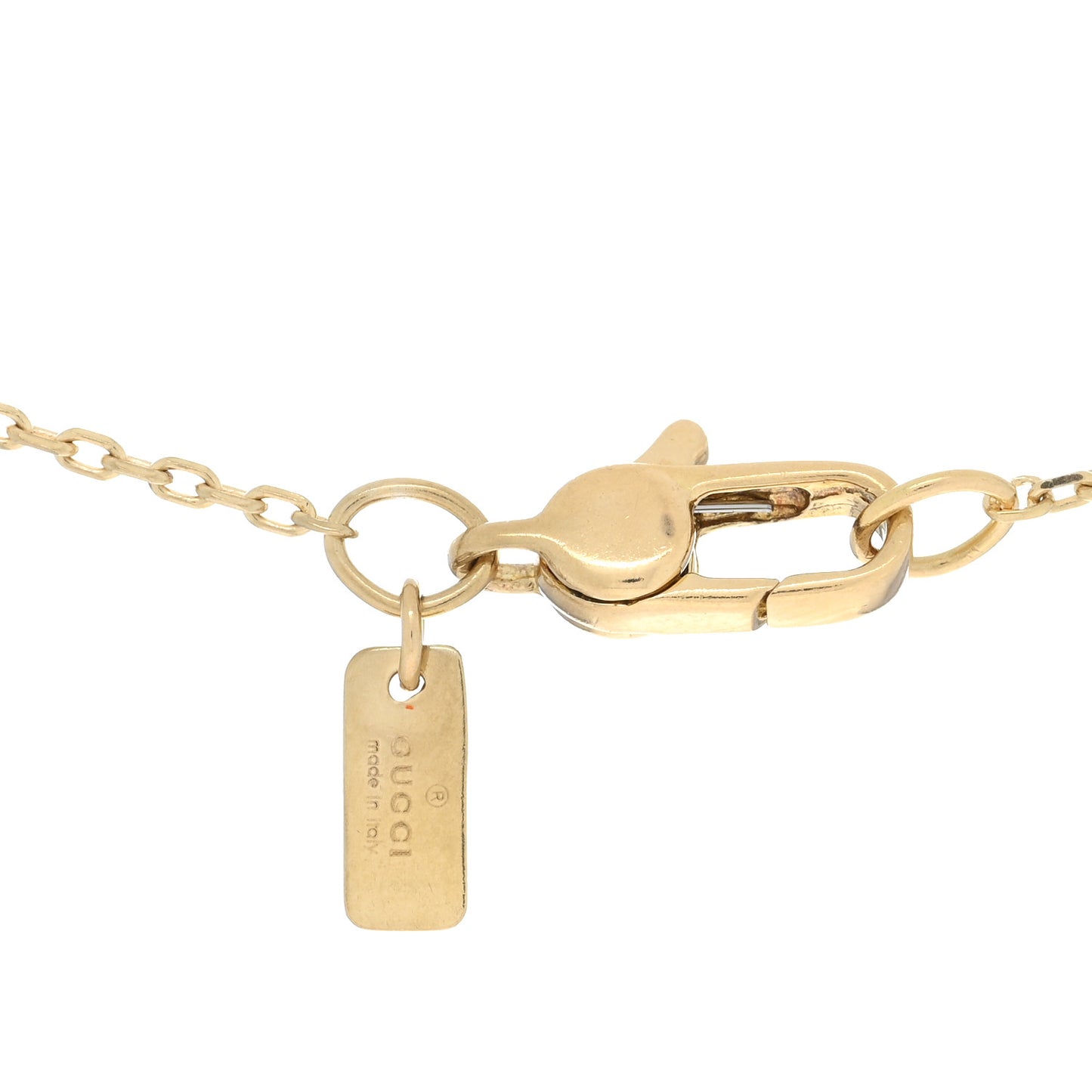 18K Yellow Gold Icon Heart Twirl Pendant Necklace