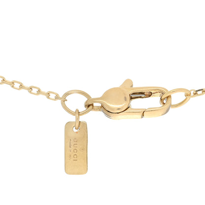Gucci 18K Yellow Gold Icon Heart Twirl Pendant Necklace 4 of 4