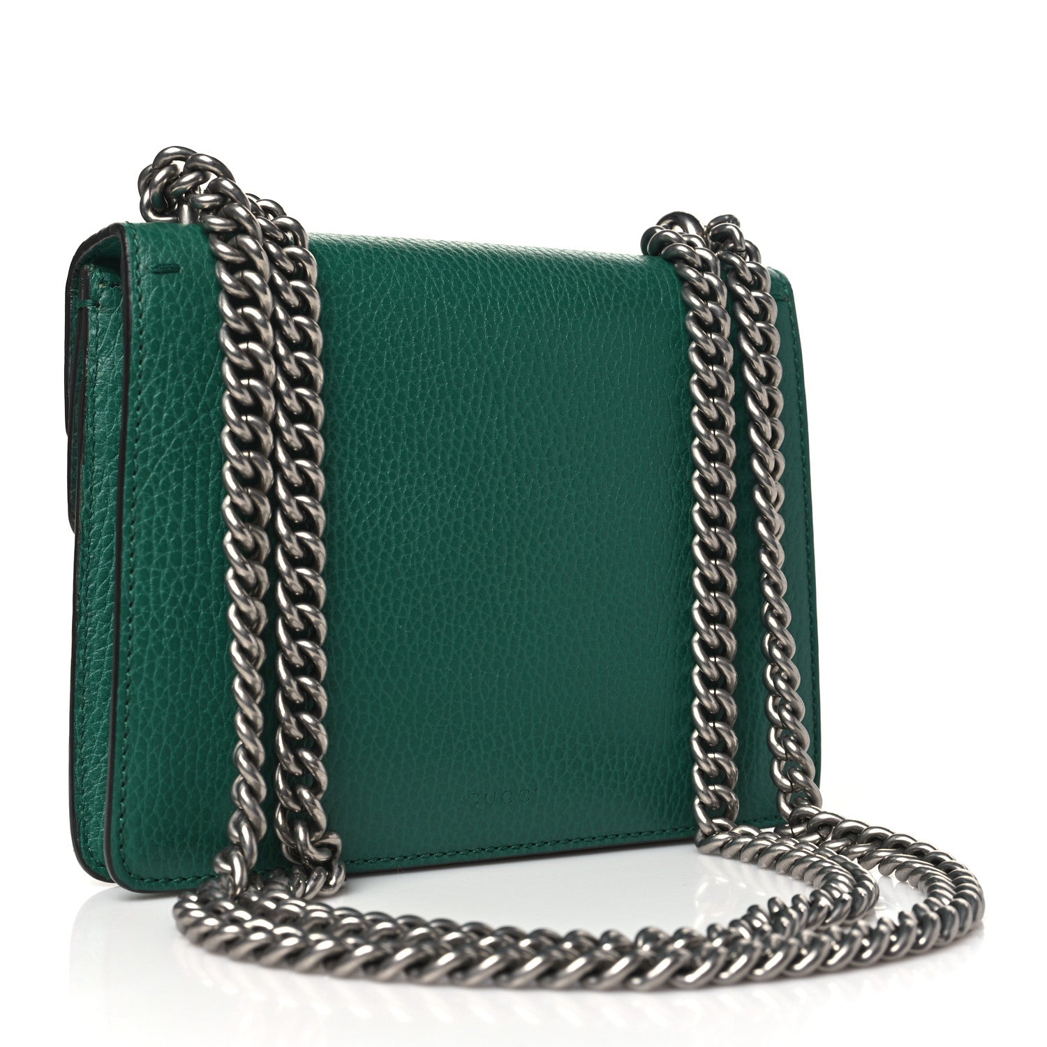 Gucci Calfskin Mini Dionysus Shoulder Bag Emerald 3 of 10