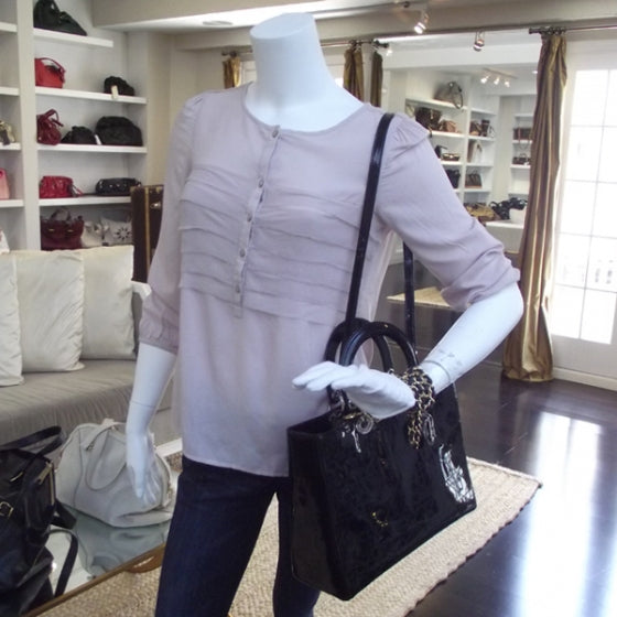 Patent Cannage Lady Dior