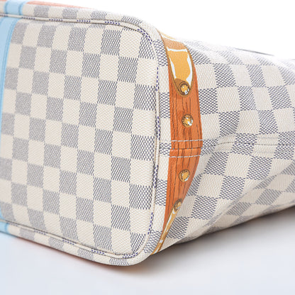 Louis Vuitton Damier Azur Summer Trunks Miami Neo Neverfull MM 9 of 10