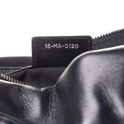 Christian Dior Lambskin Cannage Large Granville Tote Black 7 of 12