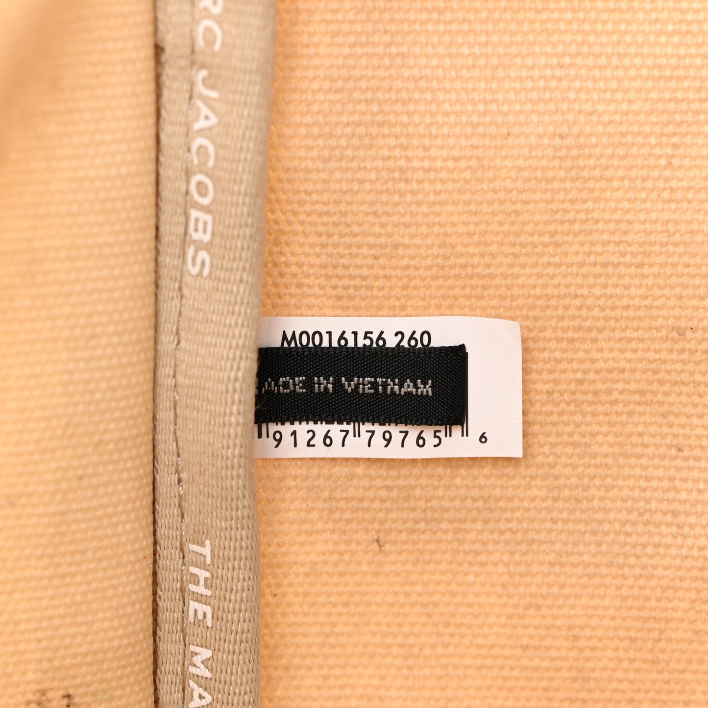Cotton Canvas Large The Tote Bag Beige