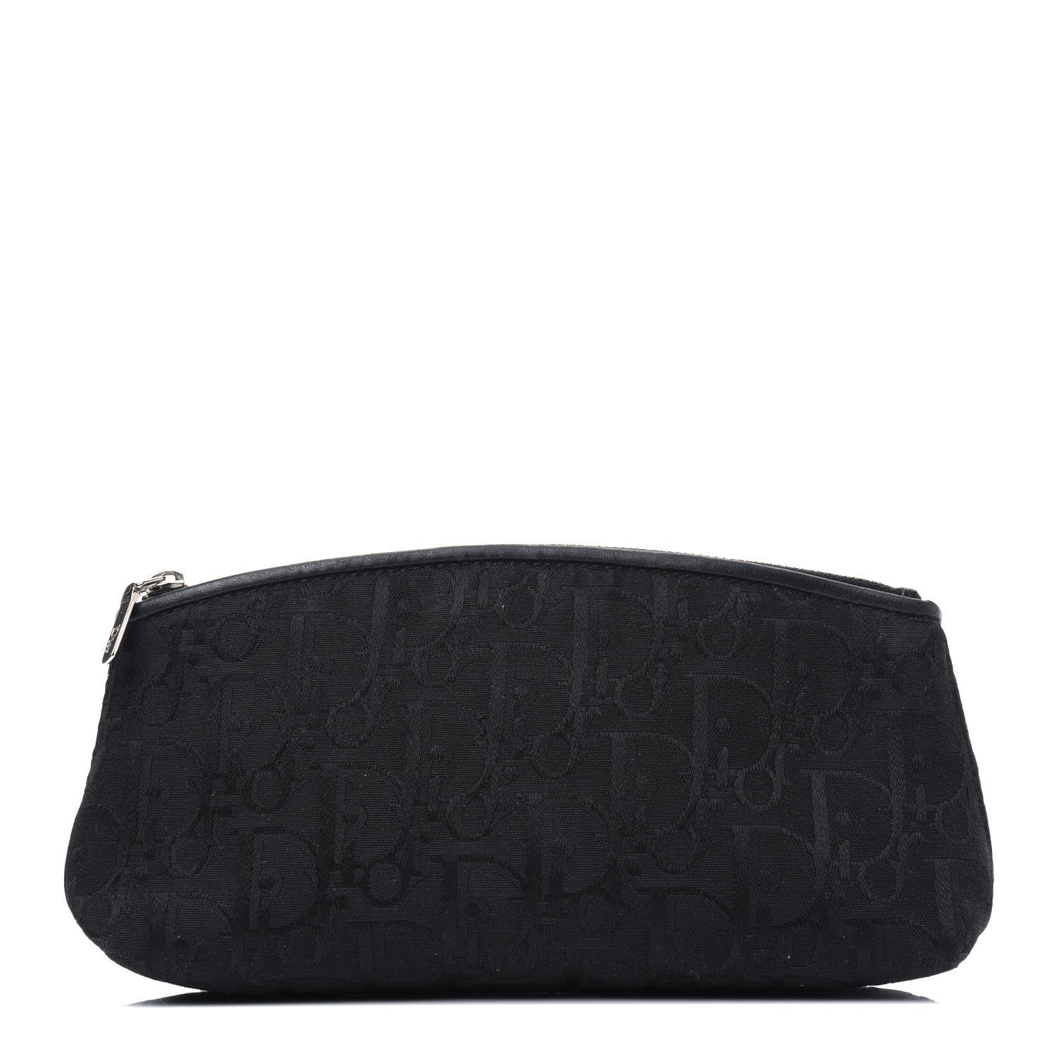 Christian Dior Monogram Cosmetic Case Black 1 of 4