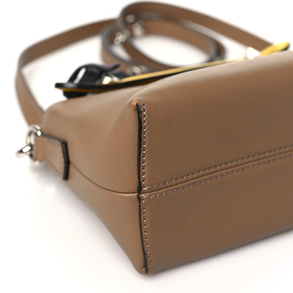 Fendi Vitello Dolce 4 Color Mini By The Way Boston Bag Sand Blueberry Multicolor 9 of 10