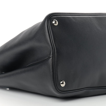 Prada City Calfskin Large Double Bag Black 8 of 19