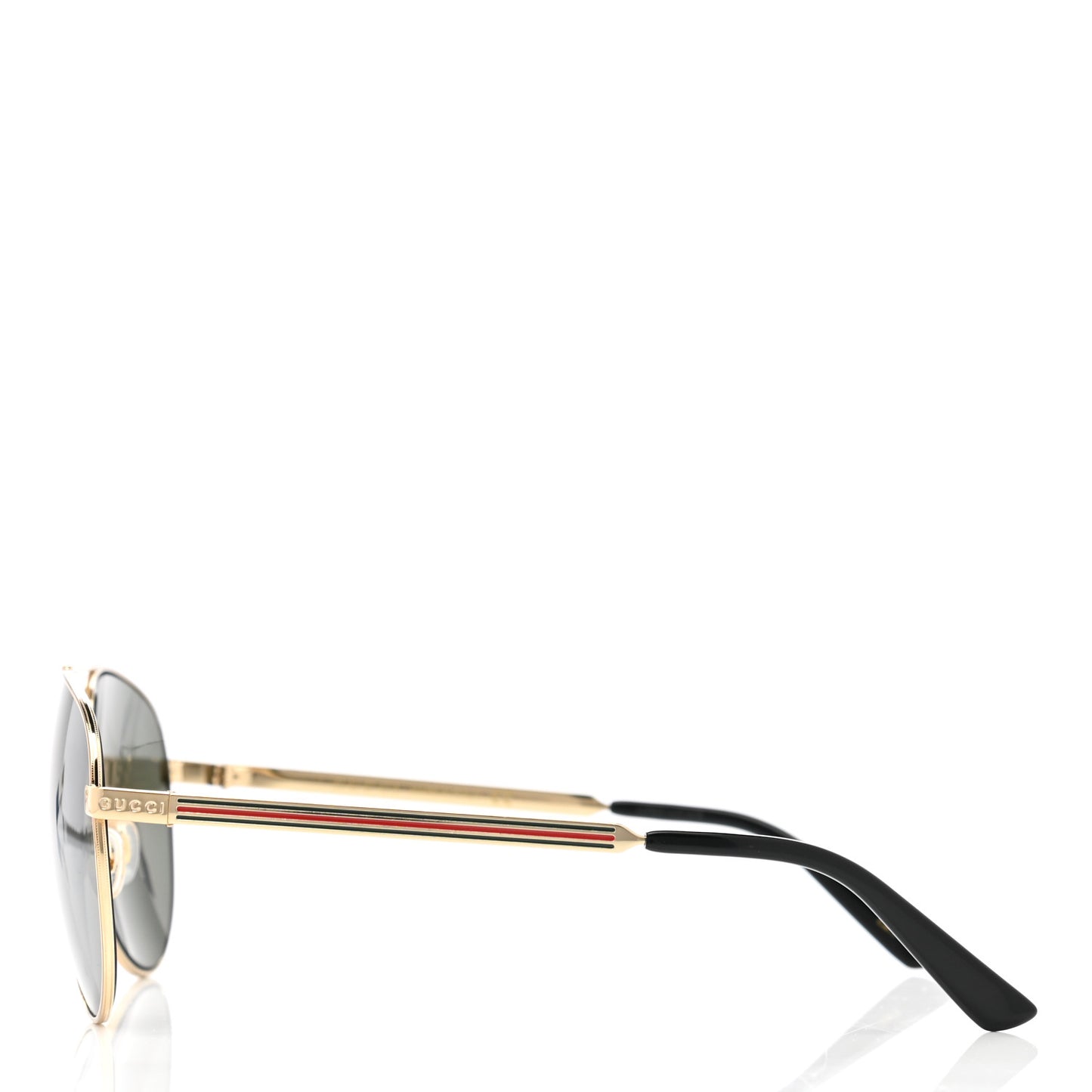Web Aviator Sunglasses GG0137S Gold Black