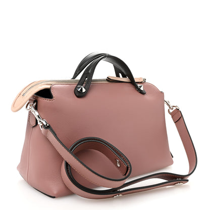 Fendi Vitello Dolce 4 Color Medium By The Way Boston Bag English Rose Latte Multicolor 3 of 11
