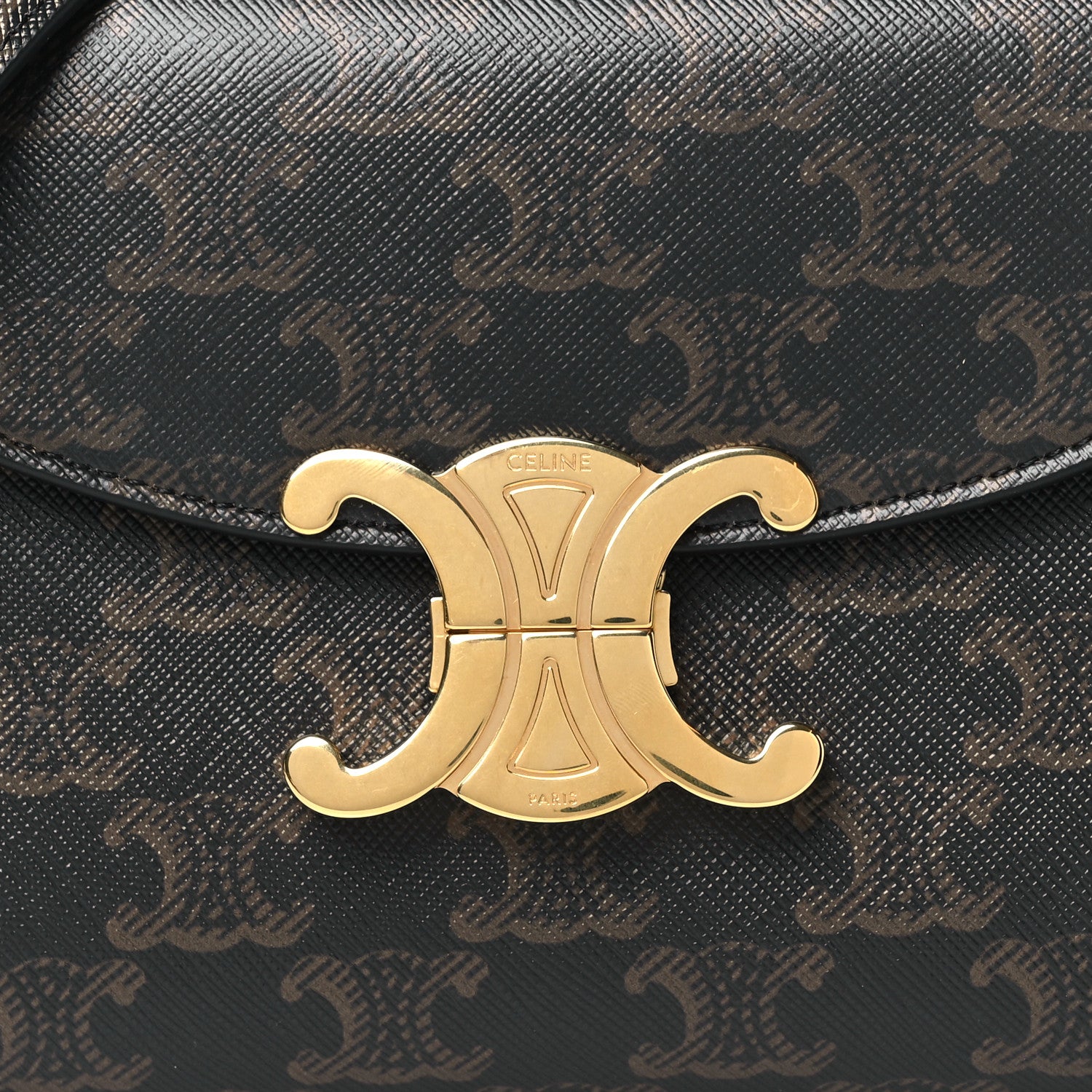 Celine Triomphe Canvas Teen Nino Tan 7 of 10