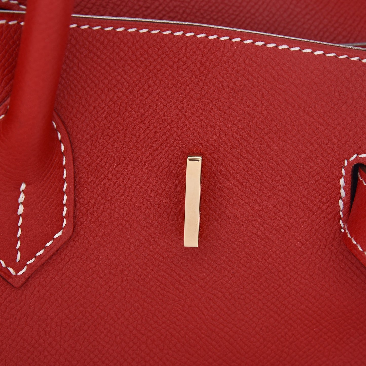 Epsom Candy Birkin 35 Rouge Casaque Bleu Thalassa