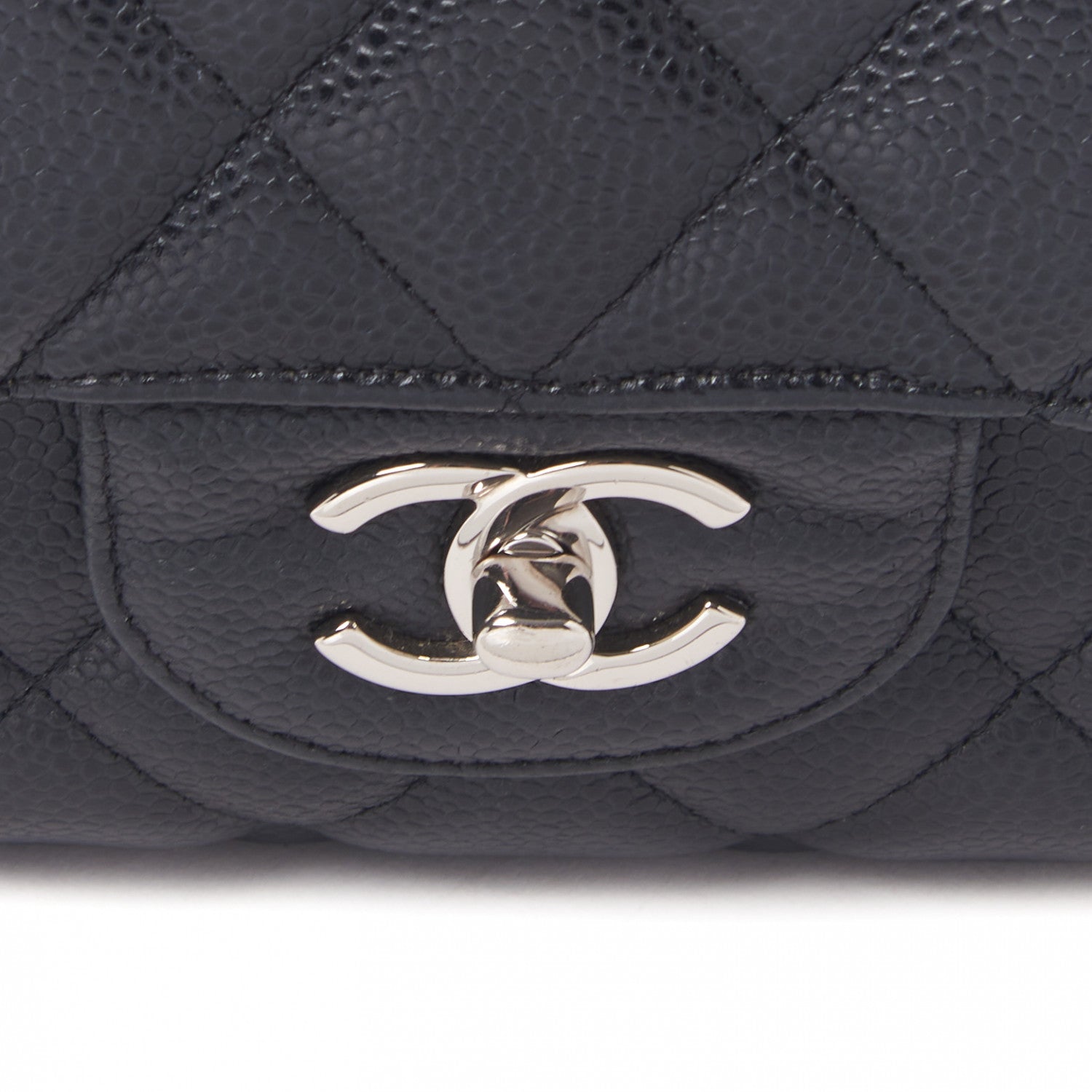 Chanel Caviar Quilted Jumbo Double Flap Black 8 of 10
