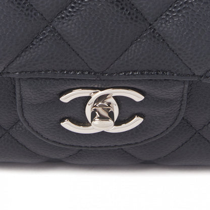 Chanel Caviar Quilted Jumbo Double Flap Black 8 of 10