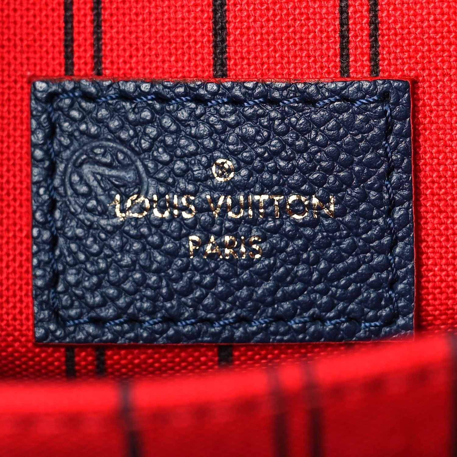 Louis Vuitton Empreinte Pochette Metis Marine Rouge 6 of 8