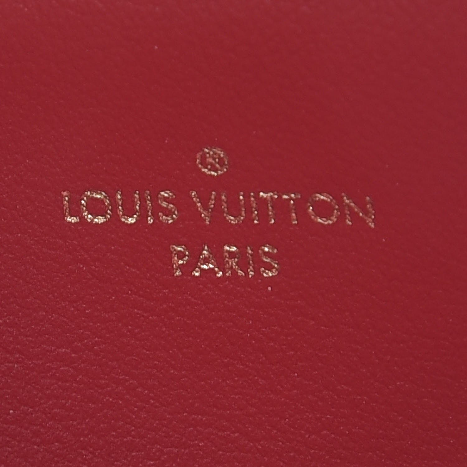 Louis Vuitton Damier Ebene Felicie Chain Wallet Zippered Insert 6 of 7