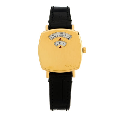 Gucci Stainless Steel Alligator 27mm Grip Quartz Watch Black 1 of 4