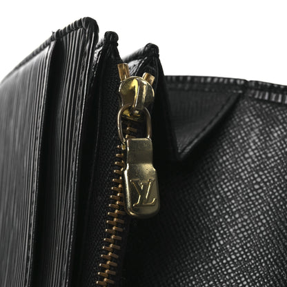 Louis Vuitton Epi Sarah Wallet Black 7 of 9