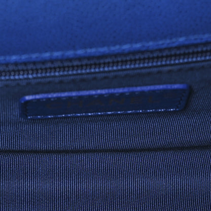 Chanel Caviar Quilted Small Sunset On The Sea Flap Blue 5 of 12