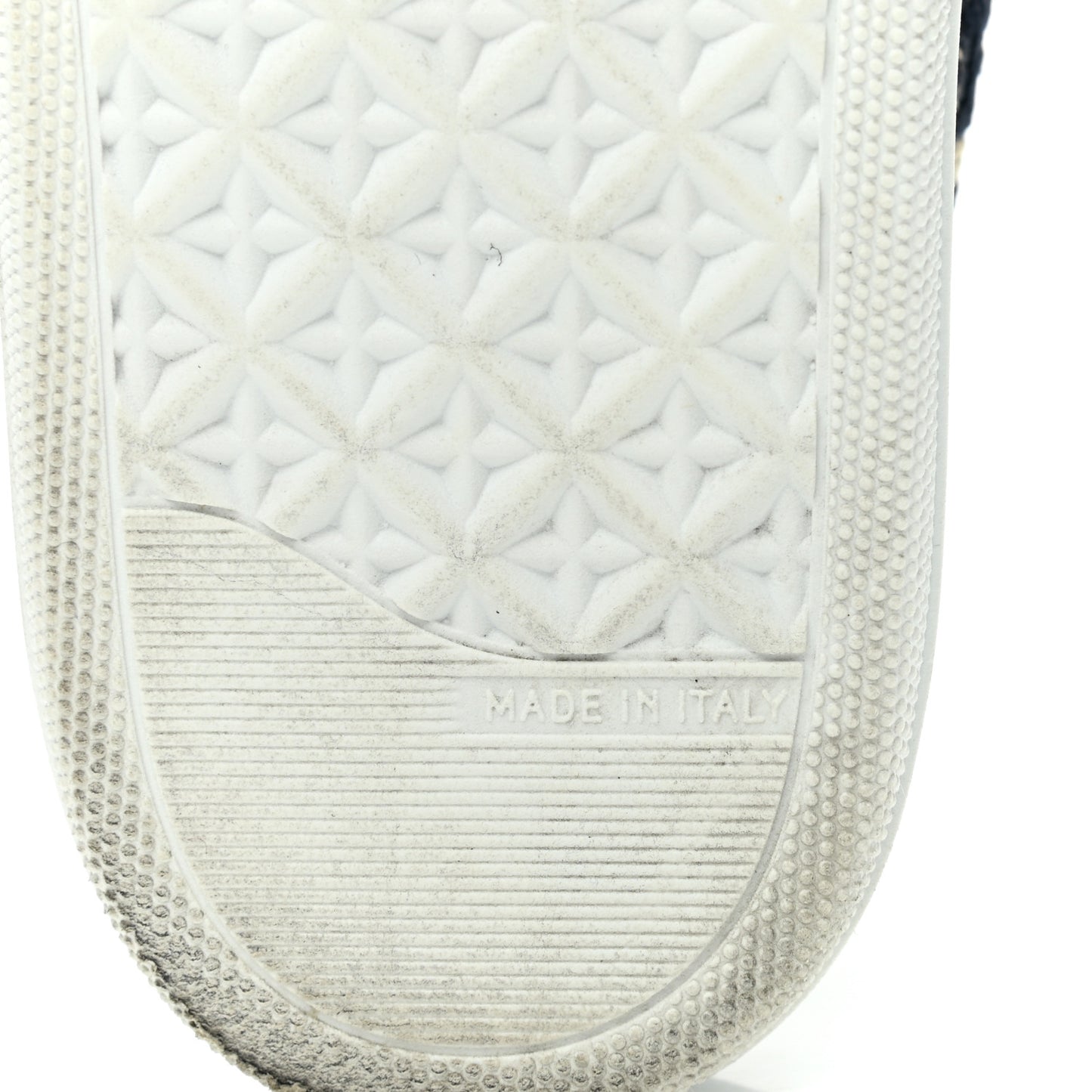 Canvas Oblique Embroidered Womens Solar Slip On Sneakers 41 Deep Blue