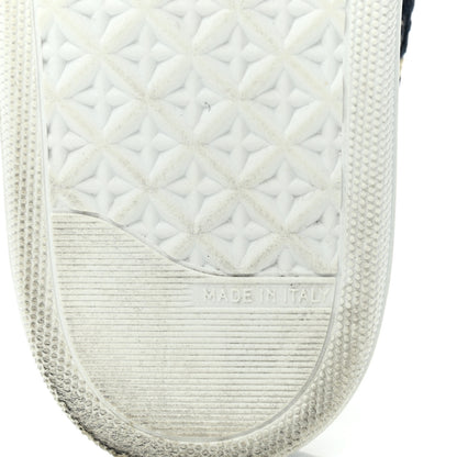 Christian Dior Canvas Oblique Embroidered Womens Solar Slip On Sneakers 41 Deep Blue 6 of 10
