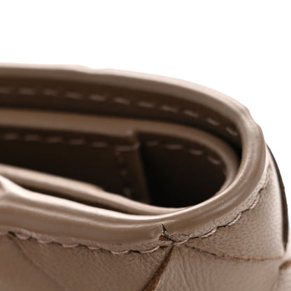 Bottega Veneta Nappa Intrecciato Bifold Zip Wallet Taupe Grey 8 of 8