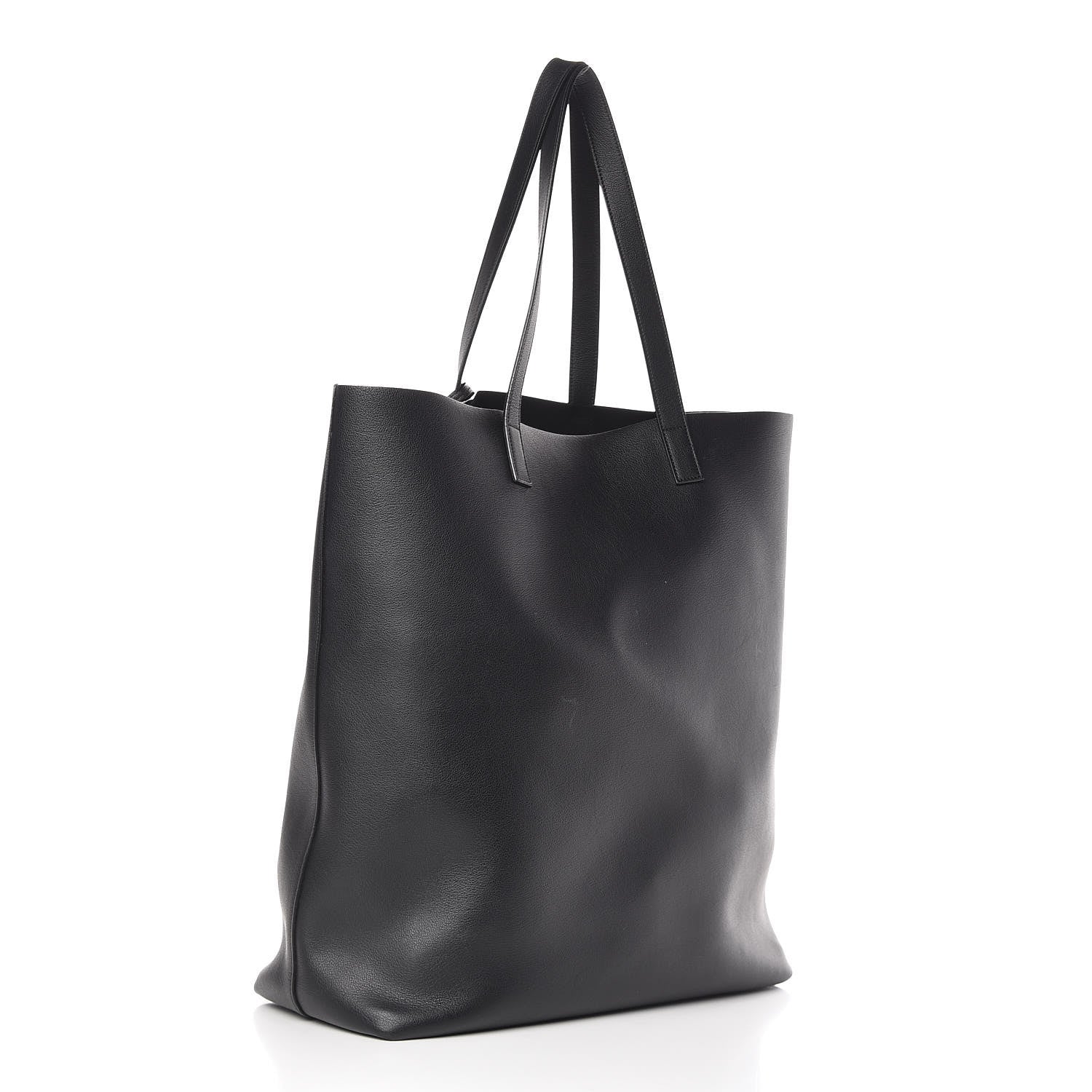 Saint Laurent Calfskin Medium Shopping Tote Black 4 of 17