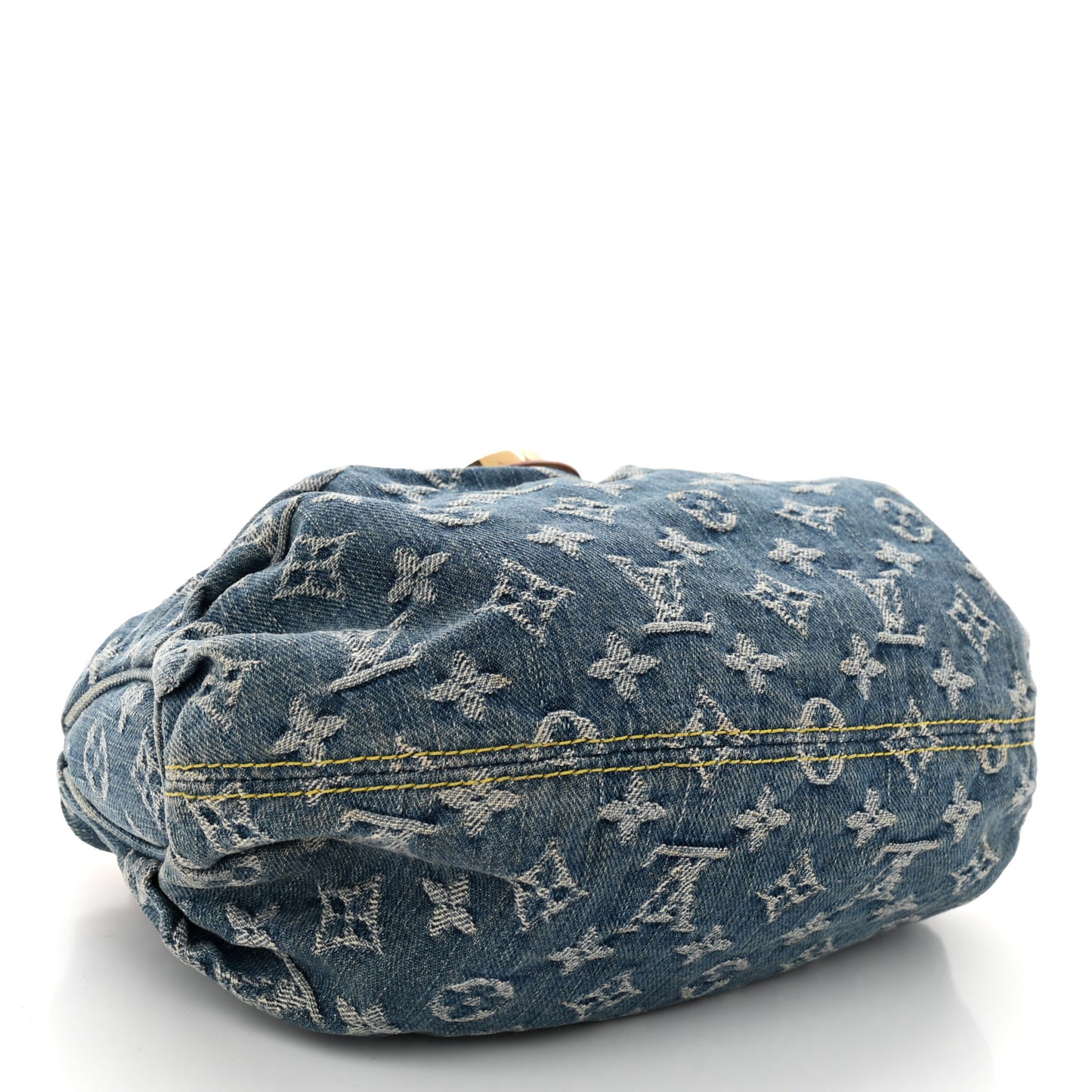 Monogram Denim Pleaty Blue