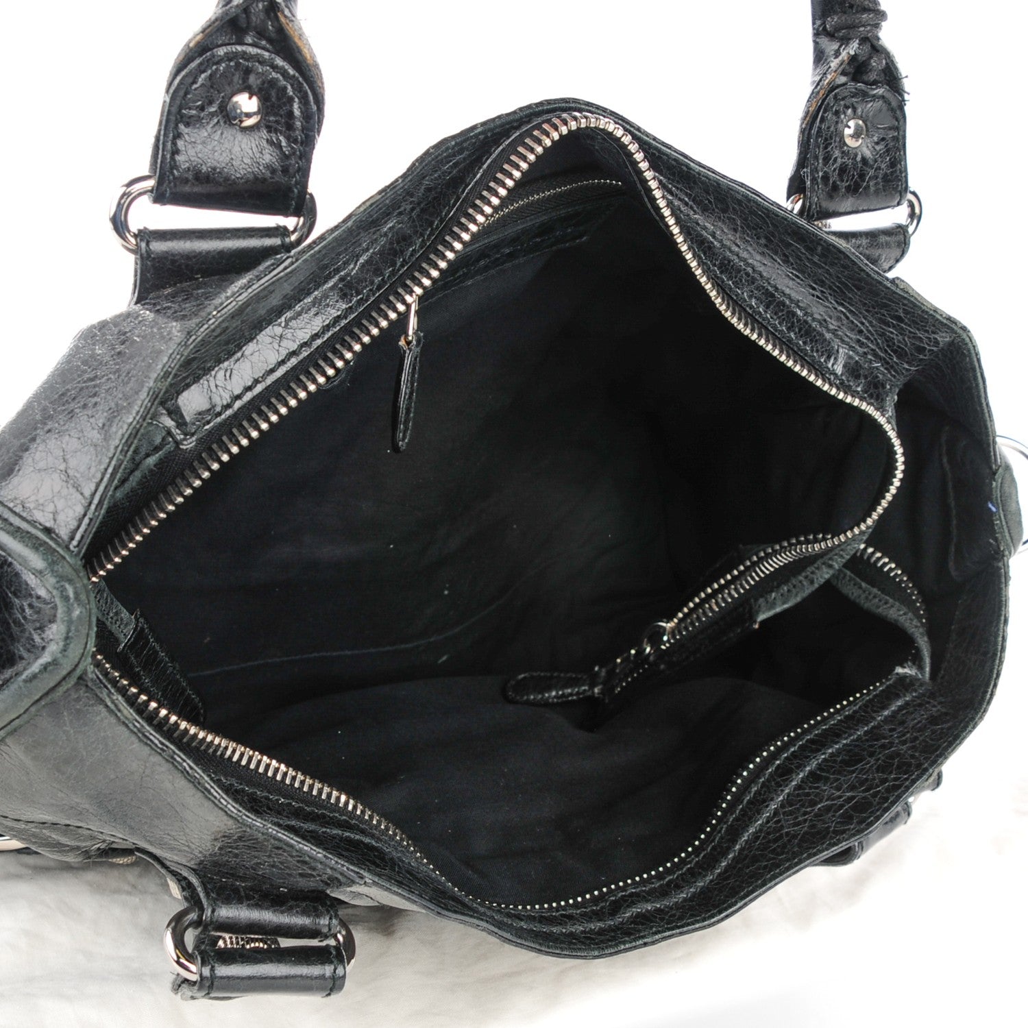 Balenciaga Agneau Giant 21 Silver Hardware City Black 8 of 12