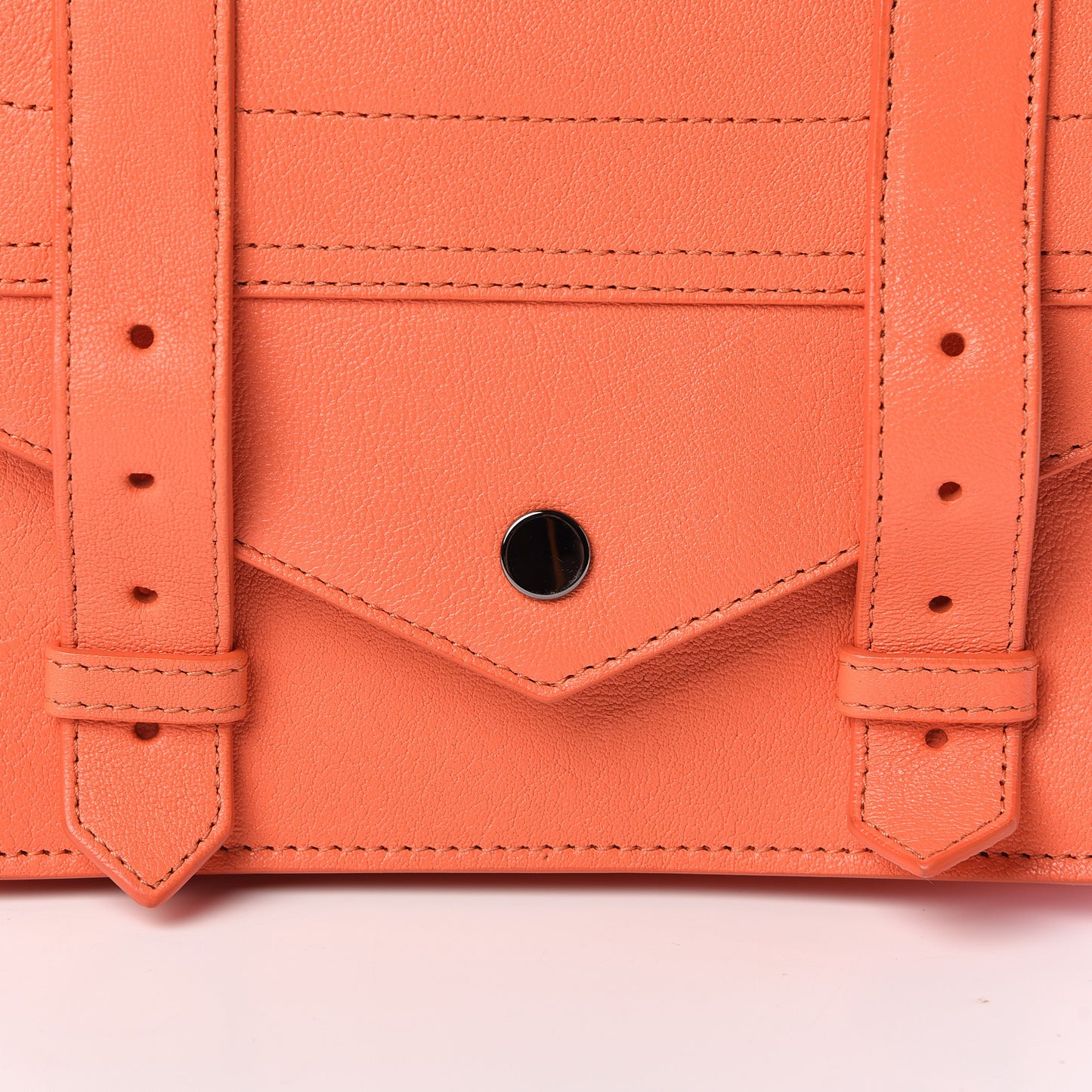 Lambskin PS1 Crossbody Wallet Grapefruit