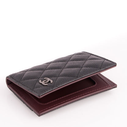 Chanel Caviar Quilted Card Holder Wallet Black 3 of 7