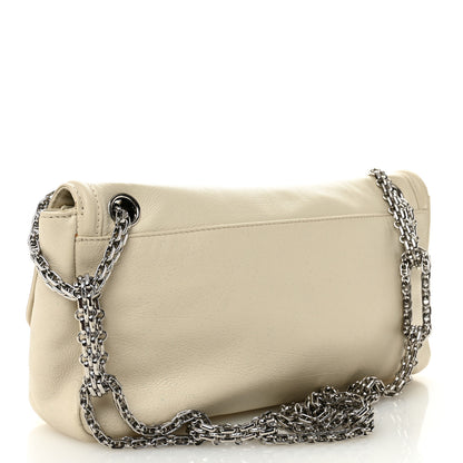 Chanel Calfskin Mademoiselle Lock Bijoux Chain Flap White 3 of 14