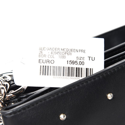 Alexander McQueen Goatskin Studded Twin Skull Crossbody Black 11 of 11