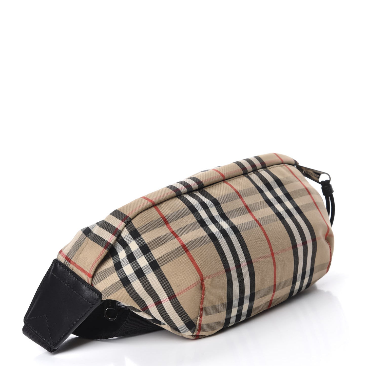 Bonded Cotton Medium Vintage Check Bum Bag Archive Beige