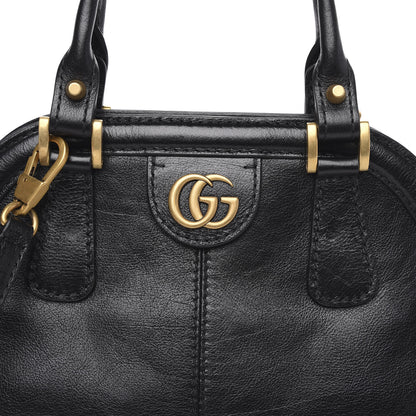Gucci Calfskin Medium Re(Belle) Top Handle Bag Black 10 of 10