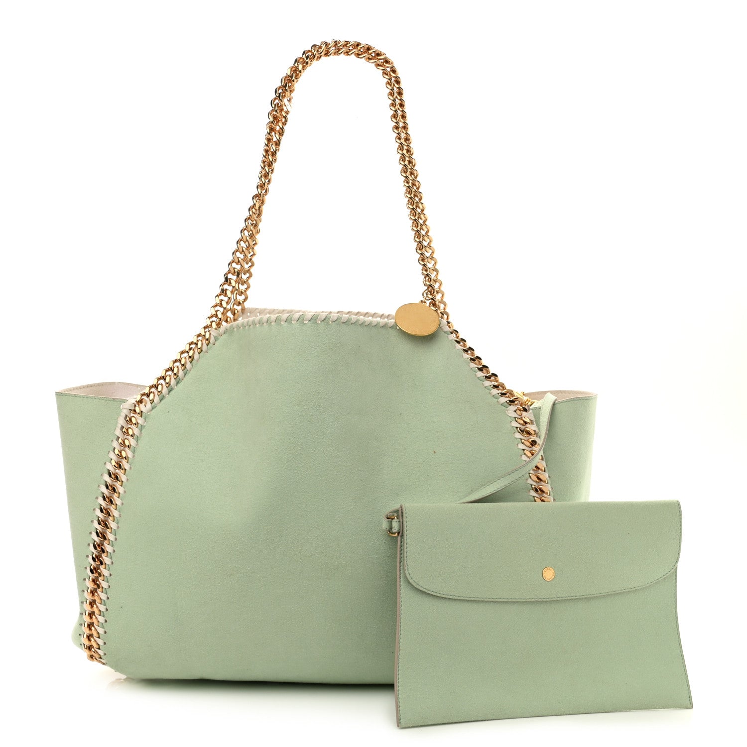 Stella McCartney Shaggy Deer Falabella Reversible Tote Chalk 1 of 16