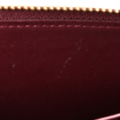 Louis Vuitton Vernis Leopard Zippy Wallet Rouge Fauviste 8 of 9