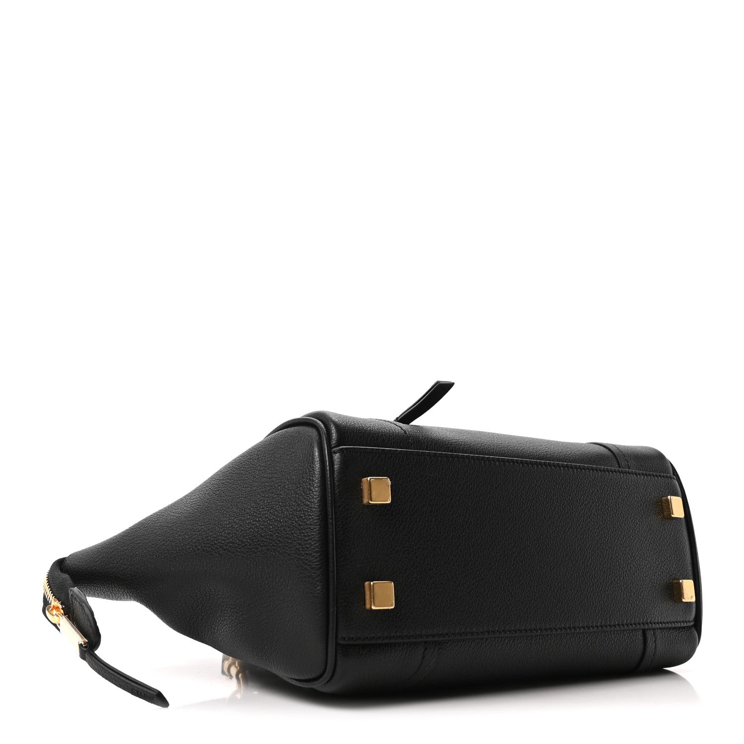 Celine Grained Calfskin Little New Luggage Black 4 of 10