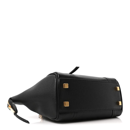 Celine Grained Calfskin Little New Luggage Black 4 of 10